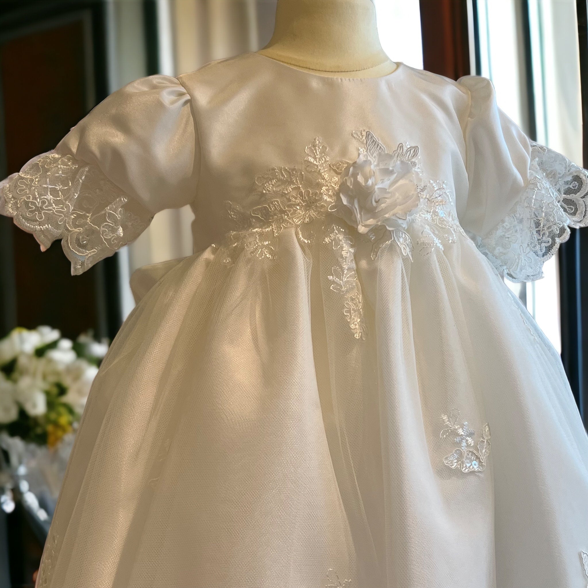 Diamond White Gown